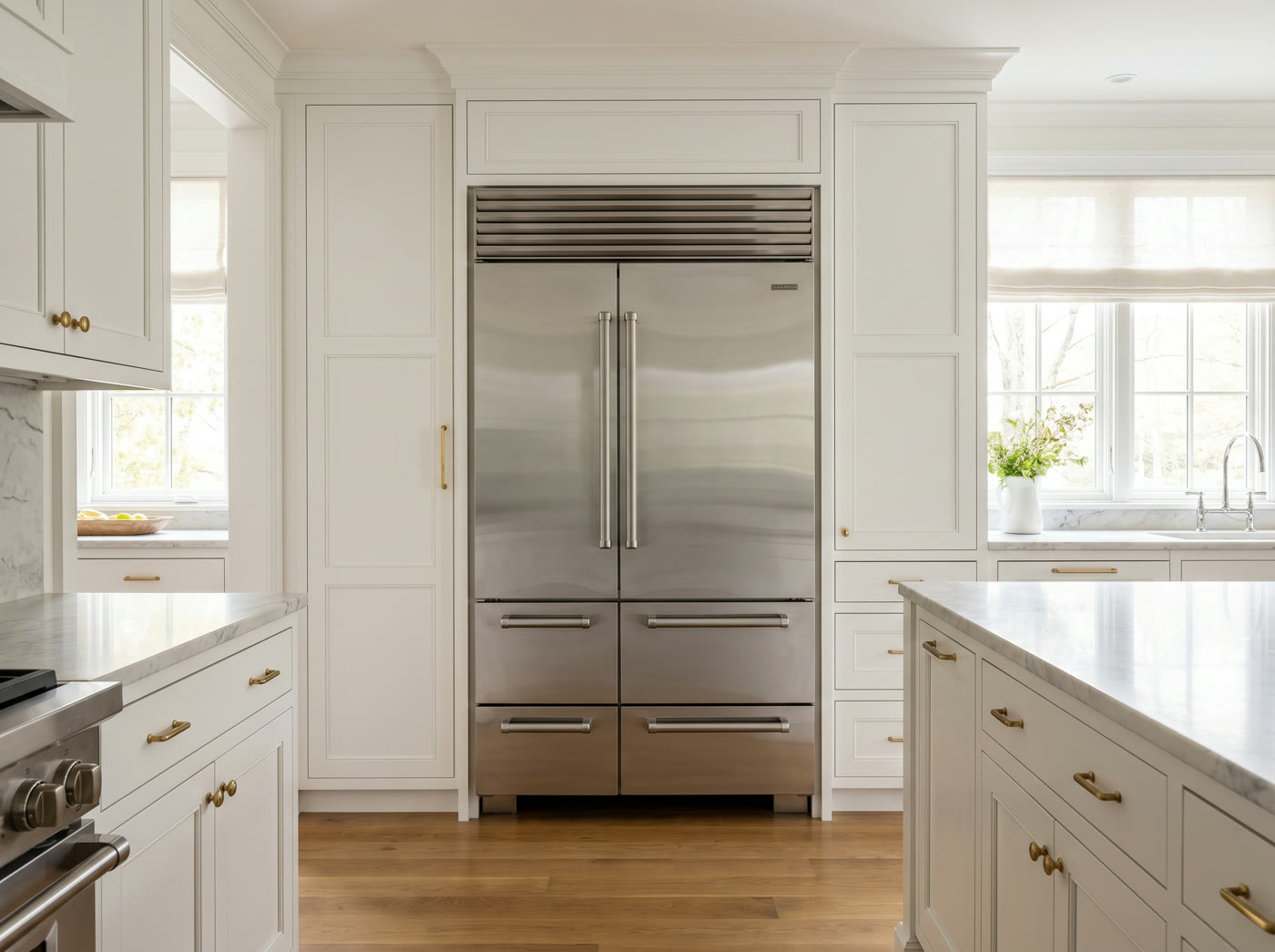 Sub-Zero appliance in a luxury kitchen